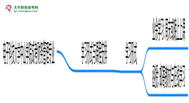 電子科技大學(xué)中山學(xué)院成考財(cái)務(wù)管理專業(yè)是全日制的嗎？（2025最新）思維導(dǎo)圖