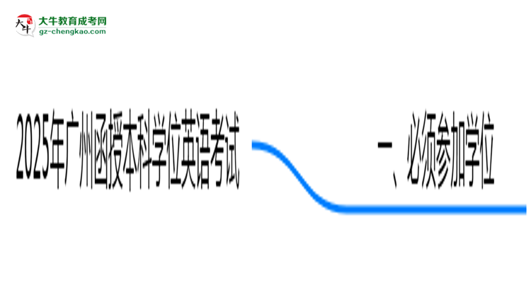 2025年廣州函授本科學(xué)位英語(yǔ)必考嗎？替代方案思維導(dǎo)圖