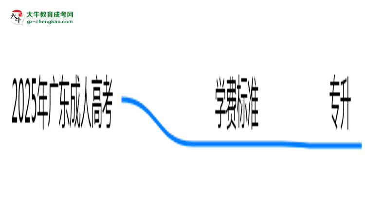 2025年廣東成人高考各專業(yè)學費標準最新公示思維導圖