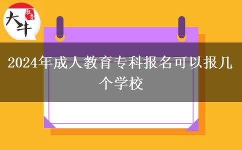 2024年成人教育?？茍竺梢詧髱讉€學(xué)校