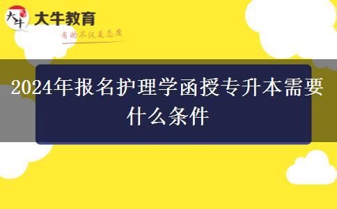 2024年報(bào)名護(hù)理學(xué)函授專升本需要什么條。</div>
                    <div   class=