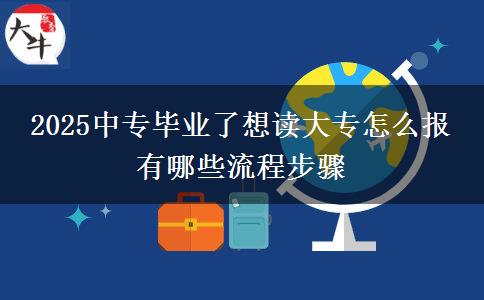 2025中專畢業(yè)了想讀大專怎么報 有哪些流程步驟