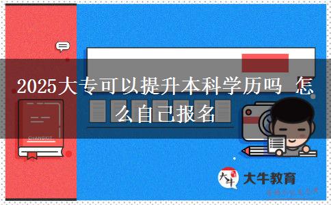 2025大?？梢蕴嵘究茖W歷嗎 怎么自己報名
