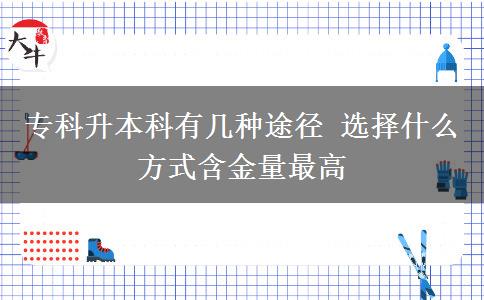 ?？粕究朴袔追N途徑 選擇什么方式含金量最高